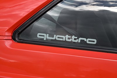 Lot 152 - 1982 Audi UR Quattro