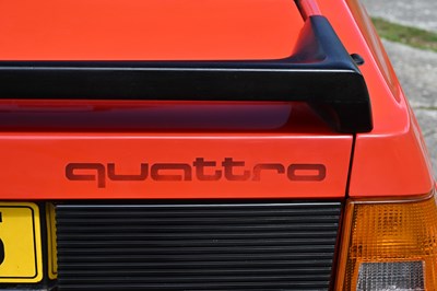 Lot 152 - 1982 Audi UR Quattro