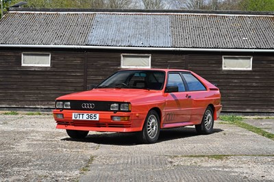 Lot 152 - 1982 Audi UR Quattro