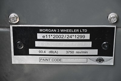 Lot 281 - 2014 Morgan 3-Wheeler