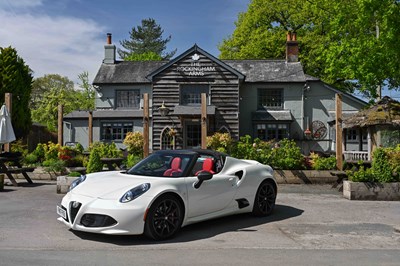 Lot 268 - 2017 Alfa Romeo 4C Spider 50th Anniversary Edition