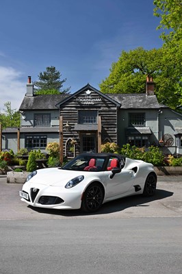 Lot 268 - 2017 Alfa Romeo 4C Spider 50th Anniversary Edition