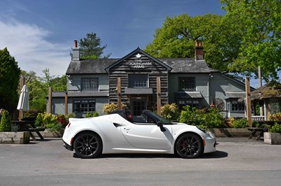 Lot 268 - 2017 Alfa Romeo 4C Spider 50th Anniversary Edition