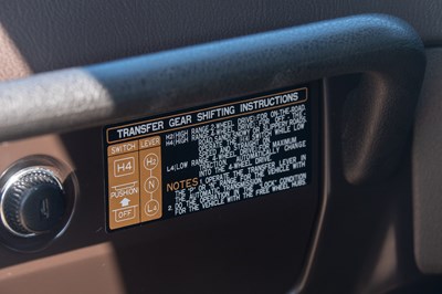 Lot 122 - 1988 Toyota Land Cruiser GX
