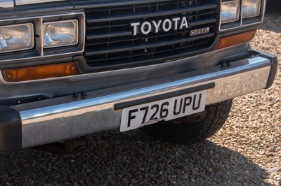 Lot 122 - 1988 Toyota Land Cruiser GX