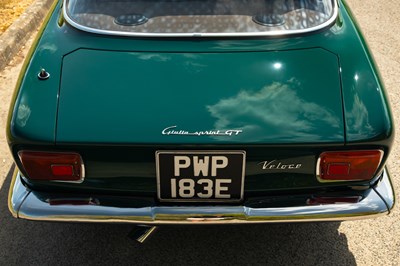 Lot 184 - 1967 Alfa Romeo Giulia 1.6 GT Veloce