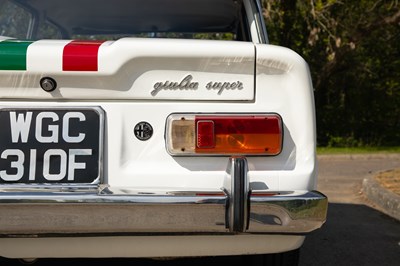 Lot 213 - 1968 Alfa Romeo Giulia Super GTA-R by ‘Alfaholics’