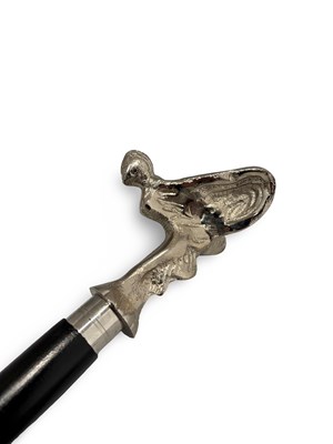 Lot 96 - Walking Stick with Reproduction Rolls-Royce " Spirit of Ecstasy " Mascot