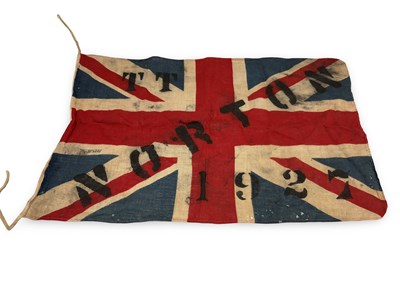 Lot 97 - Isle of Man T.T. Flag