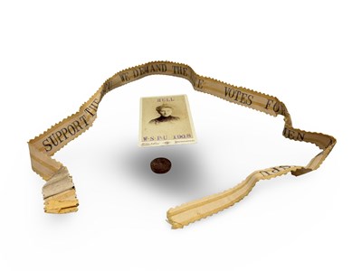 Lot 99 - Pre-World War One Suffragette Memorabilia