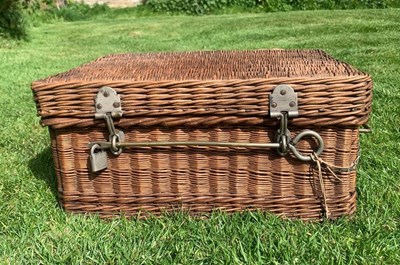 Lot 1920’s Vintage Travelling Hamper
