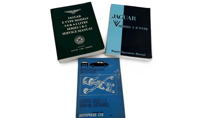Lot 105 - Collection of Jaguar Service Manuals
