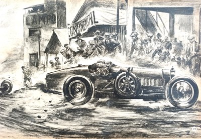 Lot 127 - Motor Racing Prints