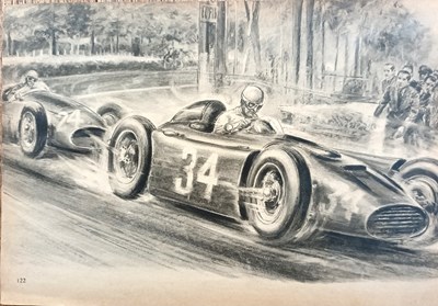 Lot 135 - Motor Racing Print