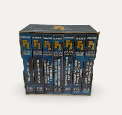 Lot 5 - The Saga Of Formula 1 VHS Box Set
