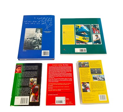 Lot Ayrton Senna Video & Book Collection