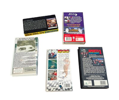 Lot Motor Racing Video Collection