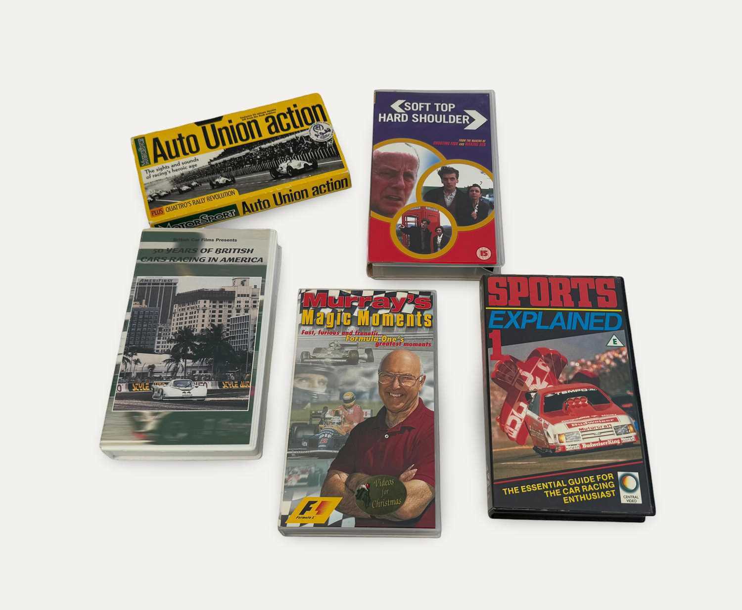 Lot Motor Racing Video Collection