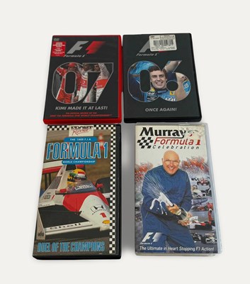 Lot 15 - Formula One DVD & VHS Collection