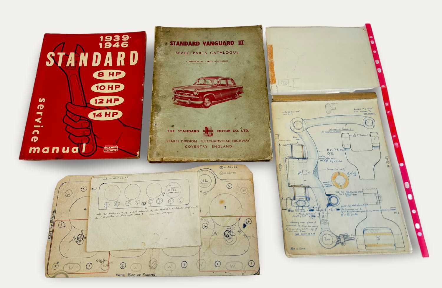 Lot Standard Vanguard Manuals