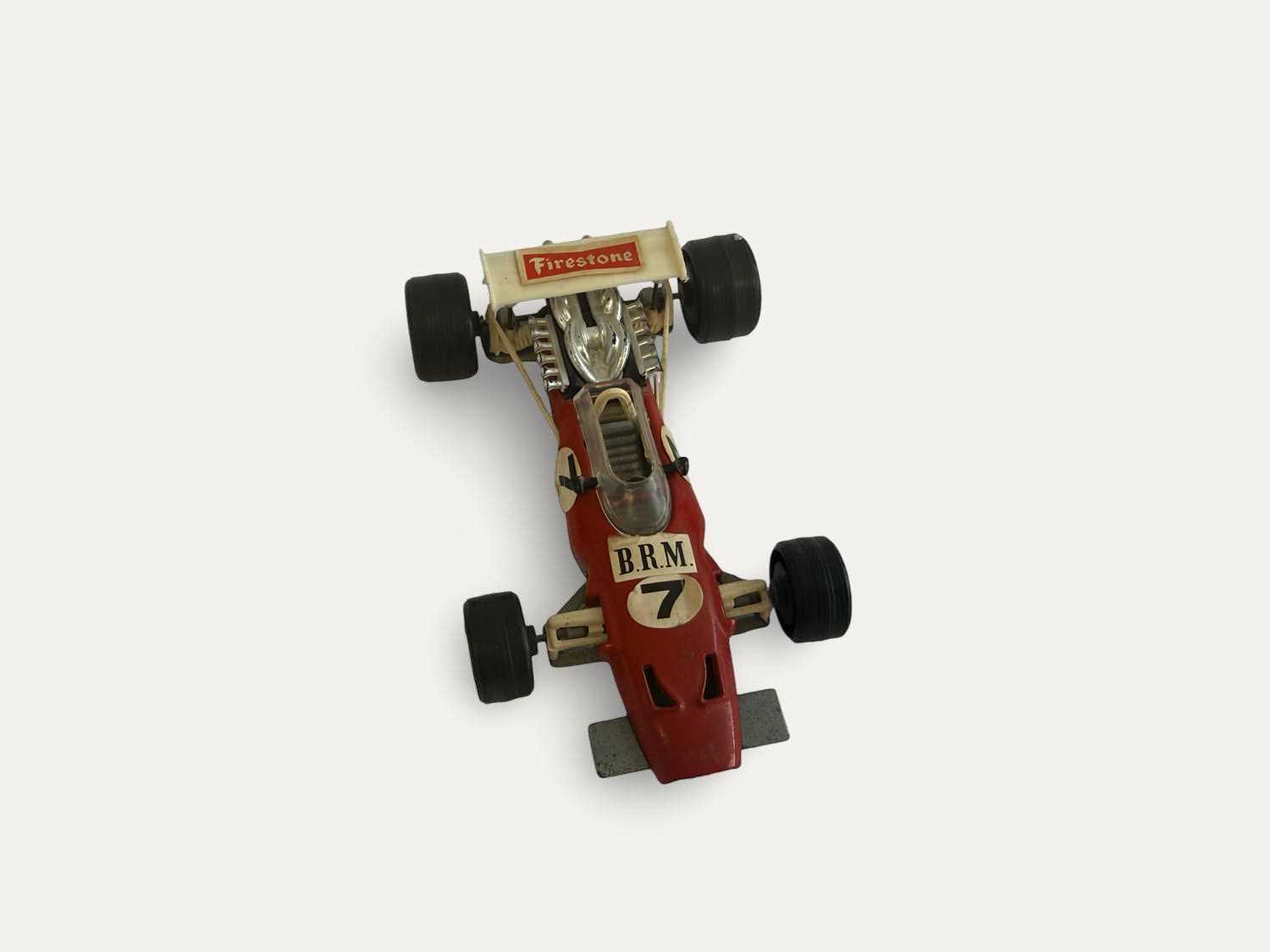 Lot Vintage BRM Formula One Racing Car Model