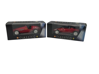 Lot Two Ferrari ‘Collezione Classico’ Diecast Models