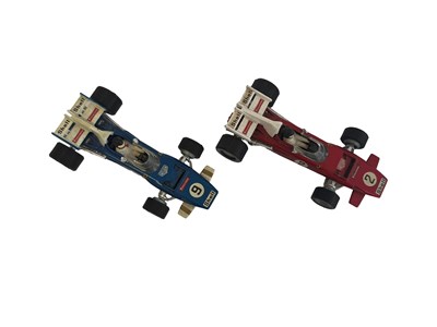 Lot Two Dinky Toys Ferrari Formula One Racing Cars