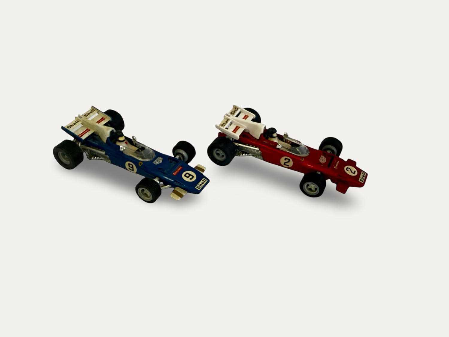Lot Two Dinky Toys Ferrari Formula One Racing Cars