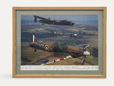 Lot 73 - Framed RAF Aviation Print