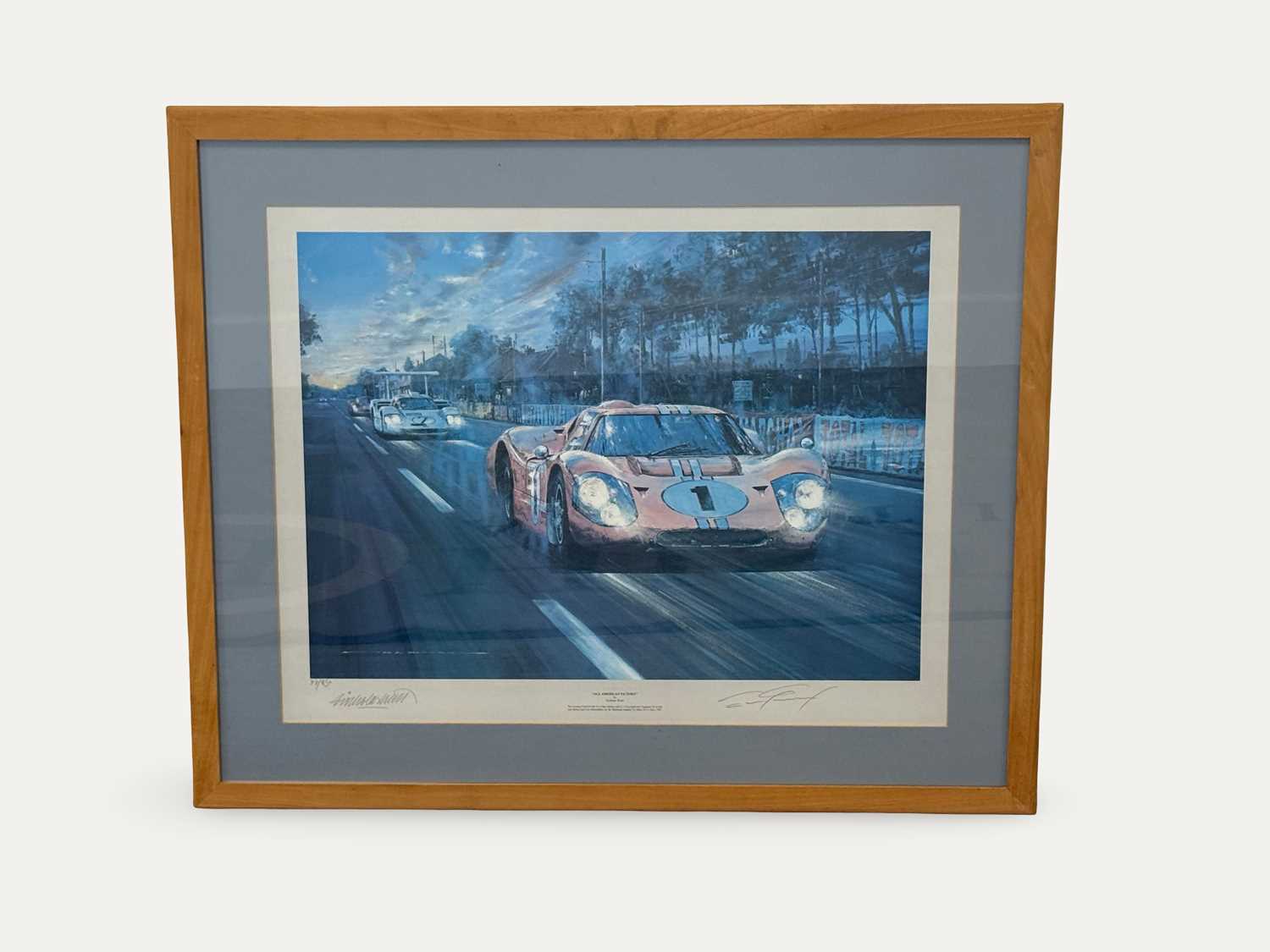 Lot Nicholas Watts – “All American Victory” Limited Edition Print