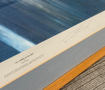 Lot Nicholas Watts – “All American Victory” Limited Edition Print