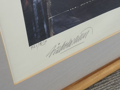 Lot Framed Limited-Edition Motorsport Print