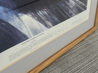 Lot Framed Limited-Edition Motorsport Print