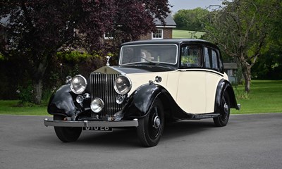 Lot 1937 Rolls-Royce 25/30 Saloon by Mann Egerton