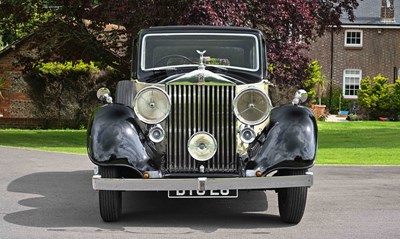 Lot 1937 Rolls-Royce 25/30 Saloon by Mann Egerton