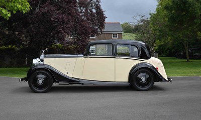Lot 1937 Rolls-Royce 25/30 Saloon by Mann Egerton