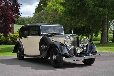 Lot 1937 Rolls-Royce 25/30 Saloon by Mann Egerton