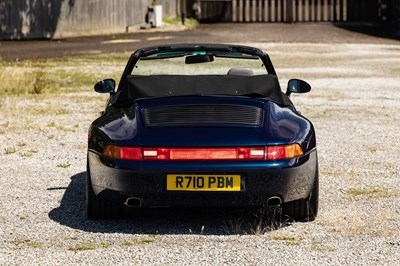 Lot 1997 Porsche 911 (993) Cabriolet