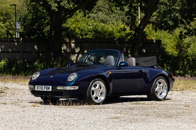 Lot 1997 Porsche 911 (993) Cabriolet
