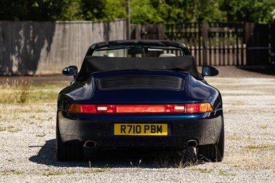 Lot 1997 Porsche 911 (993) Cabriolet