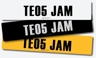 Lot 16 - Registration TE05 JAM