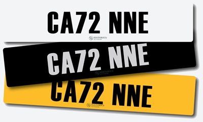 Lot 6 - Registration CA72 NNE