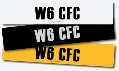 Lot 25 - Registration W6 CFC