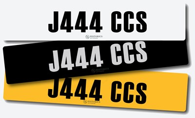 Lot 20 - Registration J444 CCS