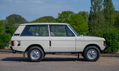 Lot 1971 Range Rover Suffix A