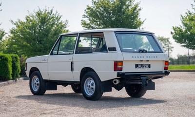 Lot 1971 Range Rover Suffix A