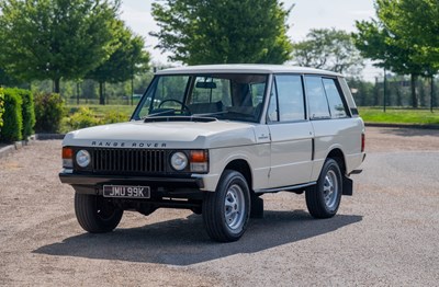 Lot 1971 Range Rover Suffix A