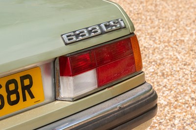 Lot 1977 BMW 633CSi
