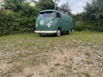 Lot 1967 Volkswagen Split Screen Panel Van – Rare Double-Door Example