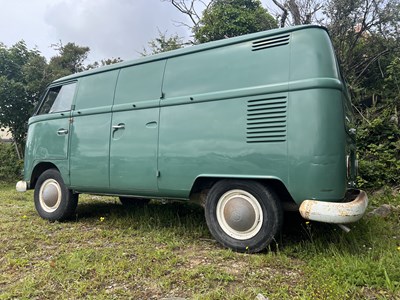Lot 1967 Volkswagen Split Screen Panel Van – Rare Double-Door Example